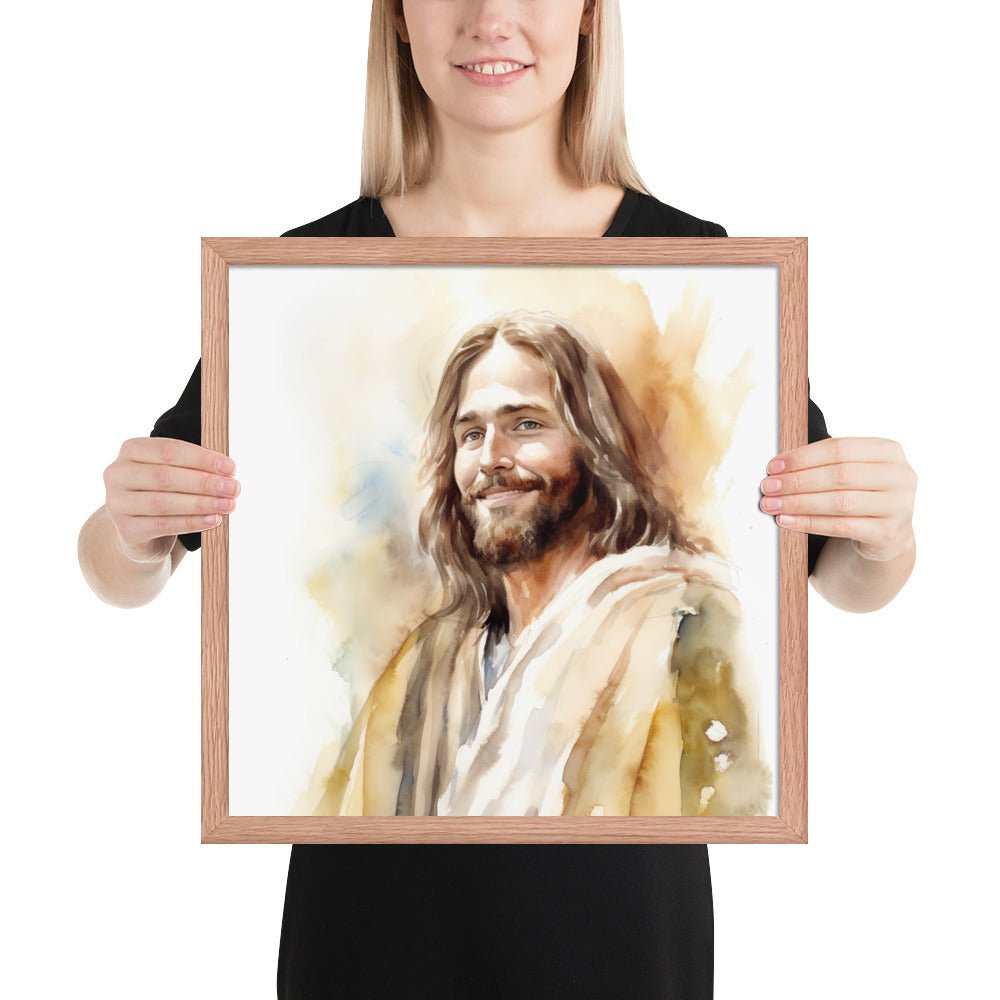 Smile Of Grace Fine Art Print - ChristVisions
