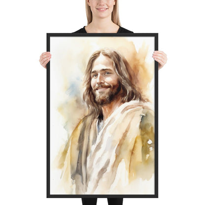 Smile Of Grace Fine Art Print - ChristVisions