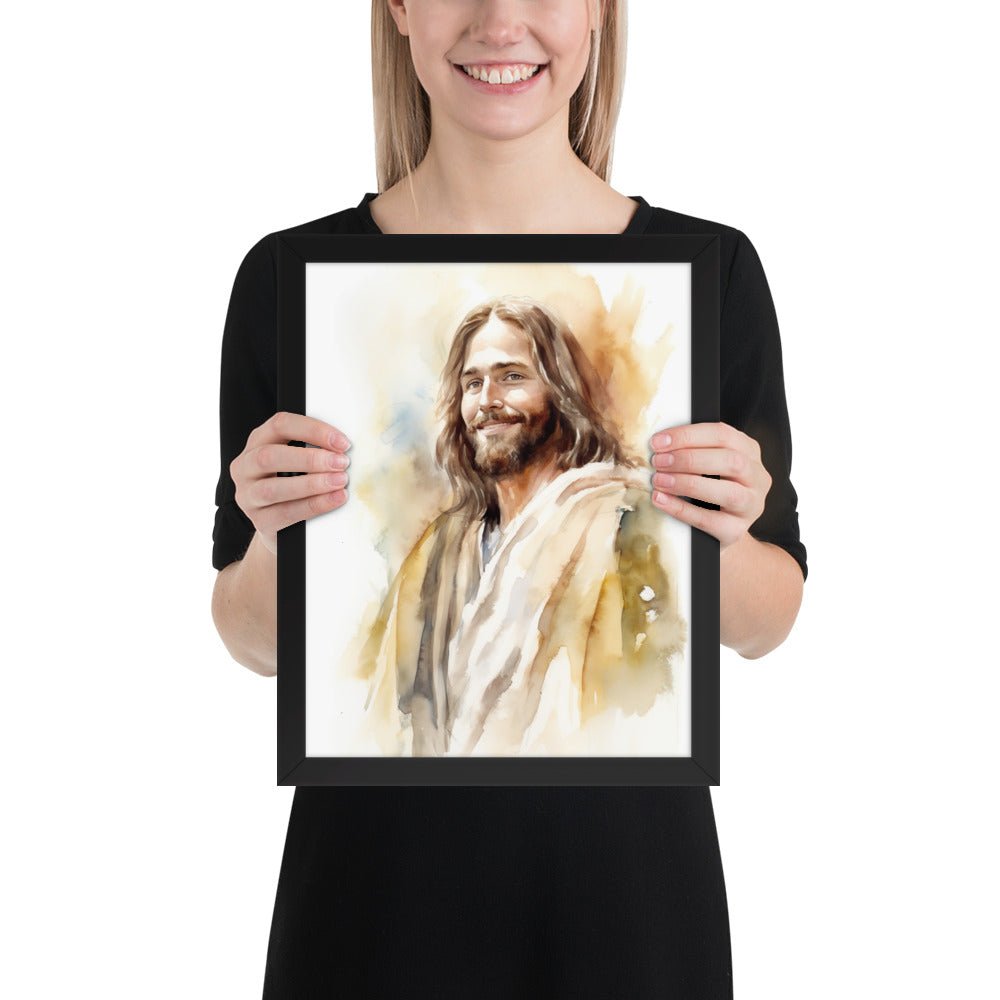 Smile Of Grace Fine Art Print - ChristVisions
