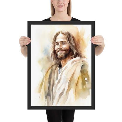 Smile Of Grace Fine Art Print - ChristVisions