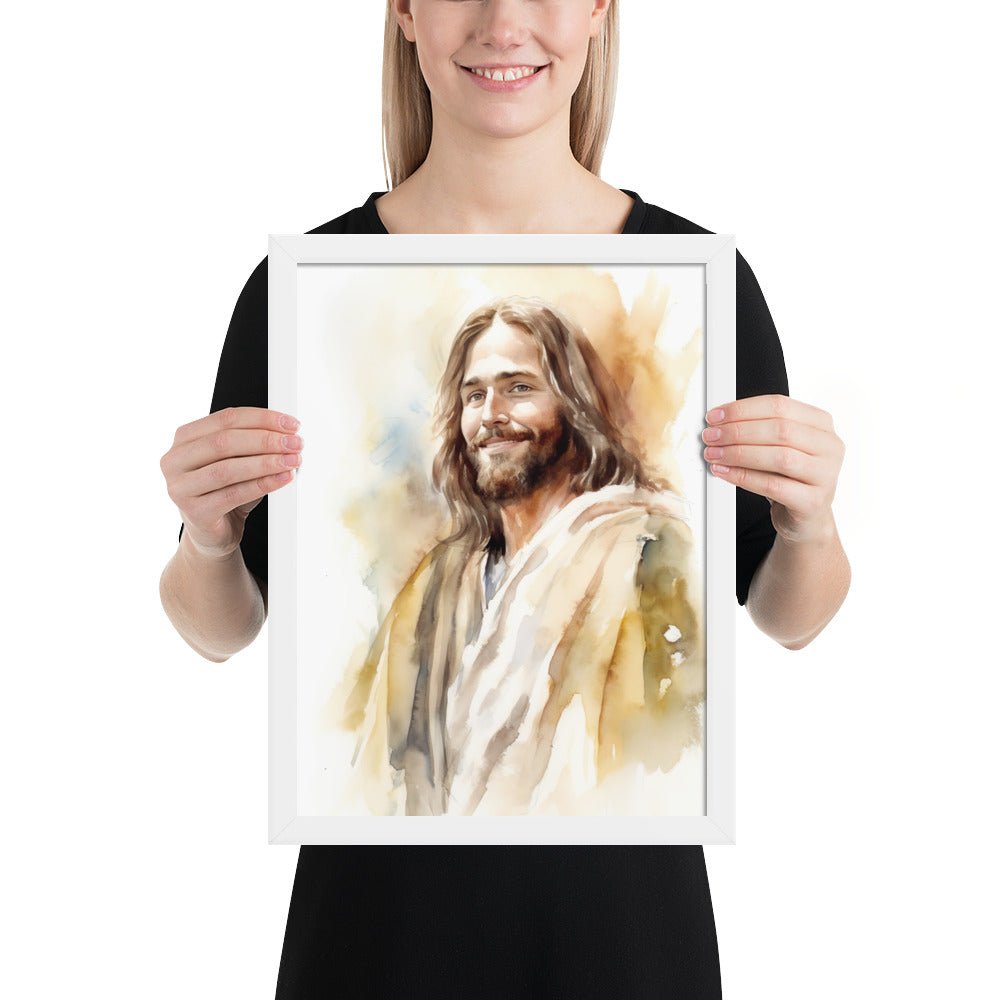 Smile Of Grace Fine Art Print - ChristVisions
