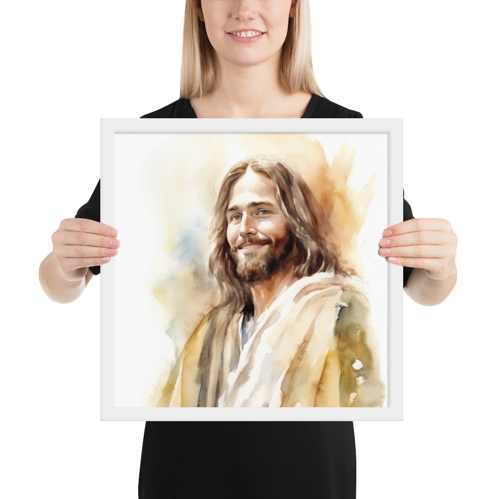 Smile Of Grace Fine Art Print - ChristVisions