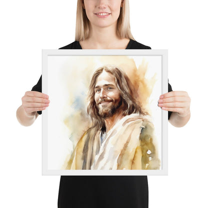 Smile Of Grace Fine Art Print - ChristVisions