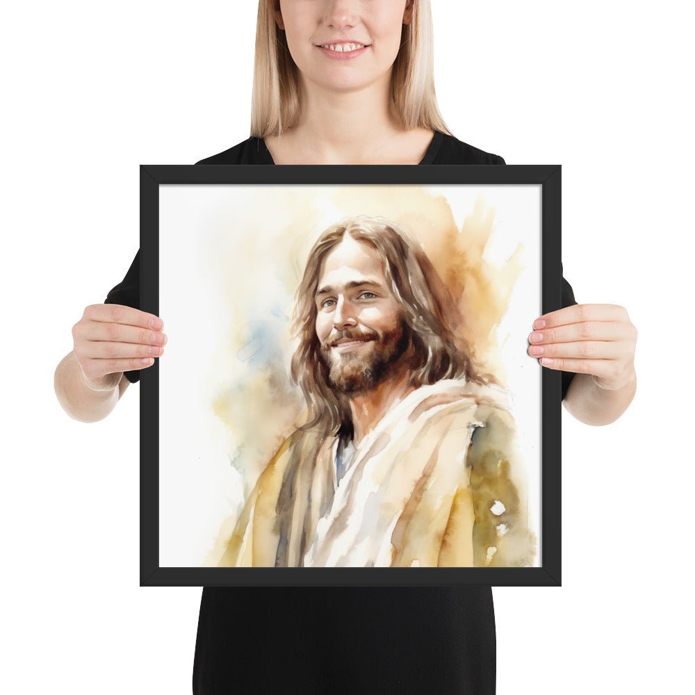 Smile Of Grace Fine Art Print - ChristVisions