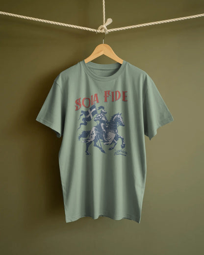 Sola Fide - By Faith Alone - Protestant Christian T-Shirt - ChristVisions