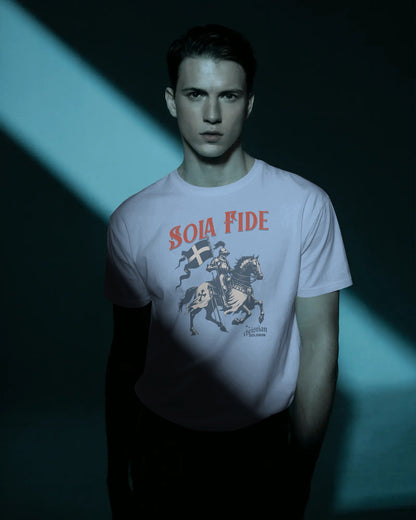 Sola Fide - By Faith Alone - Protestant Christian T-Shirt - ChristVisions
