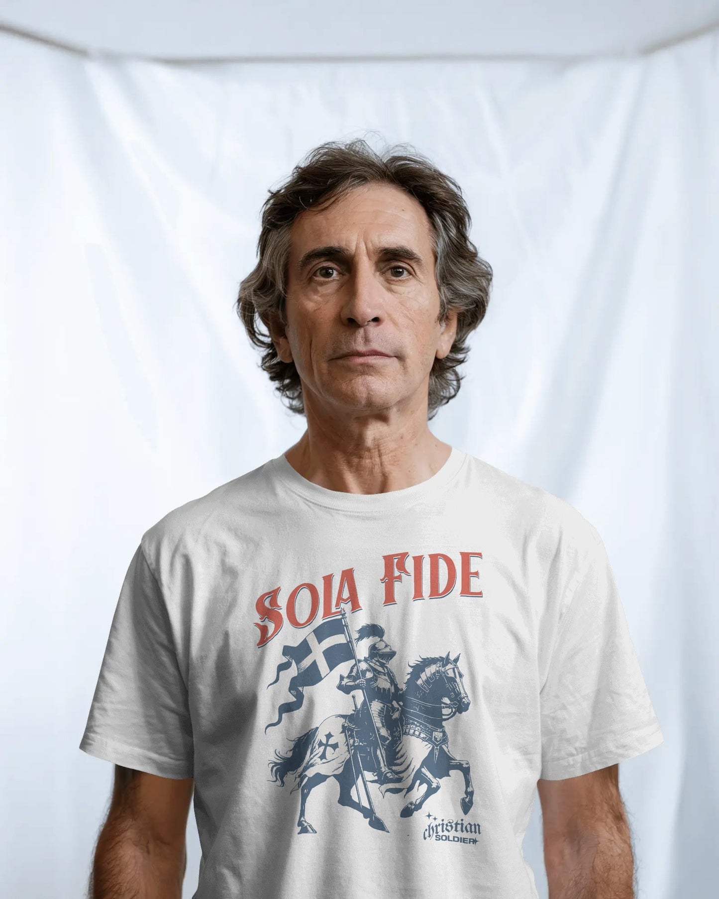 Sola Fide - By Faith Alone - Protestant Christian T-Shirt - ChristVisions
