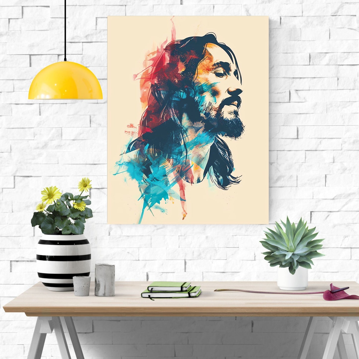 Spirit And Color Fine Art Print - ChristVisions