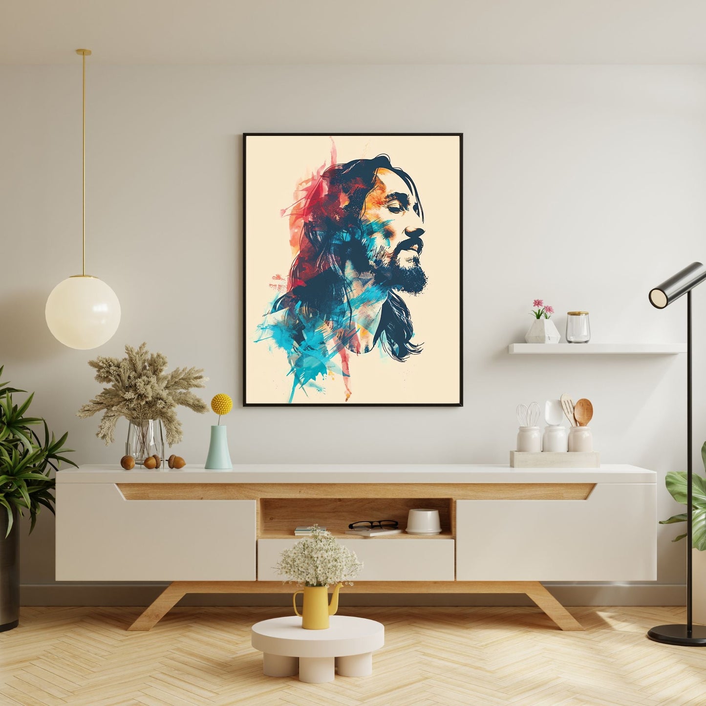 Spirit And Color Fine Art Print - ChristVisions