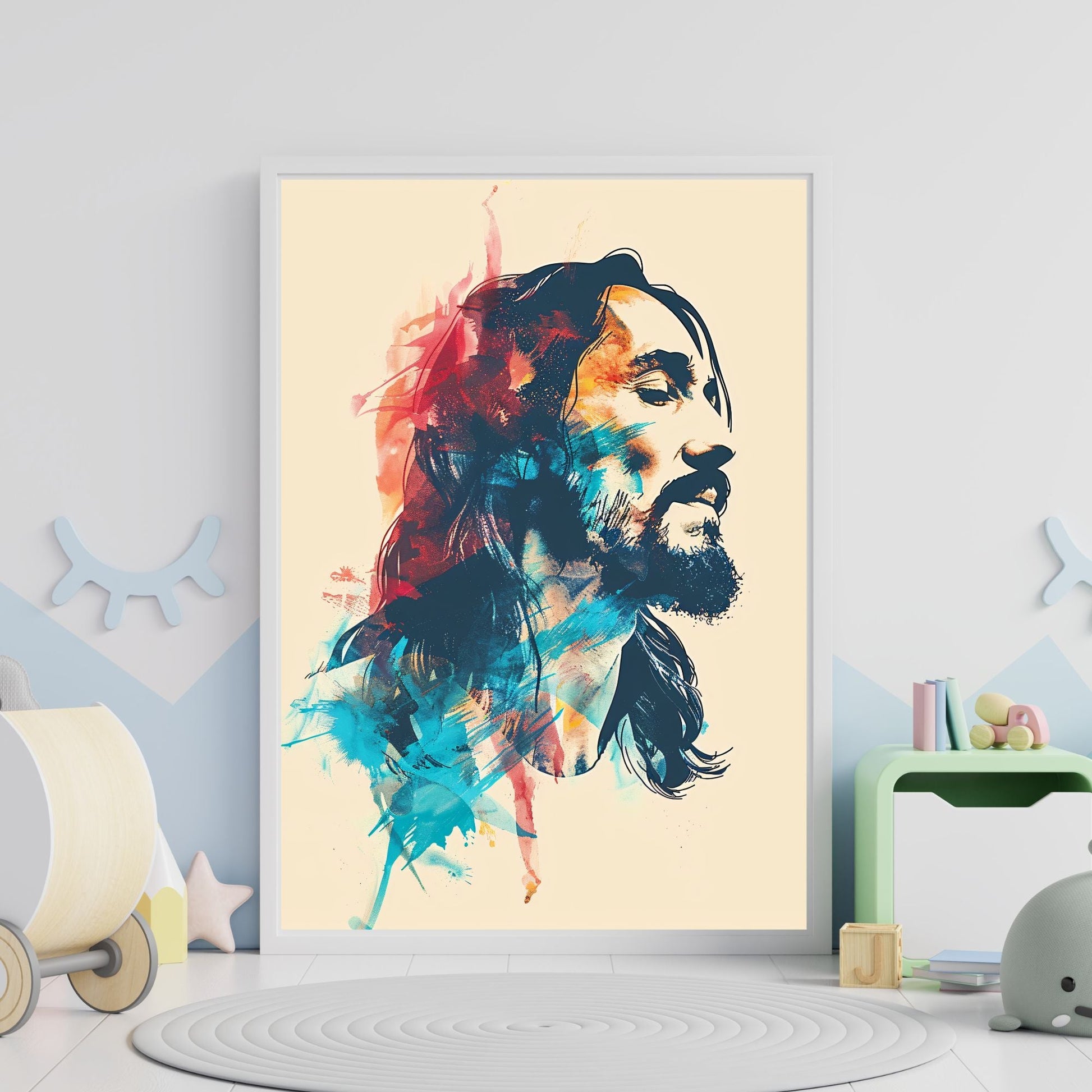 Spirit And Color Fine Art Print - ChristVisions