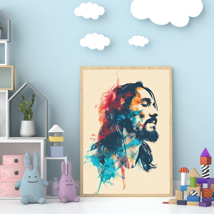 Spirit And Color Fine Art Print - ChristVisions