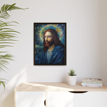 Starry Night Jesus | Canvas Print