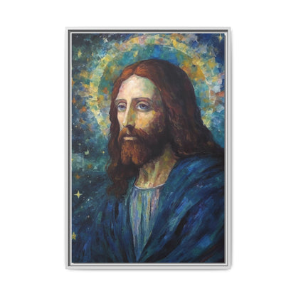 Starry Night Jesus | Canvas Print