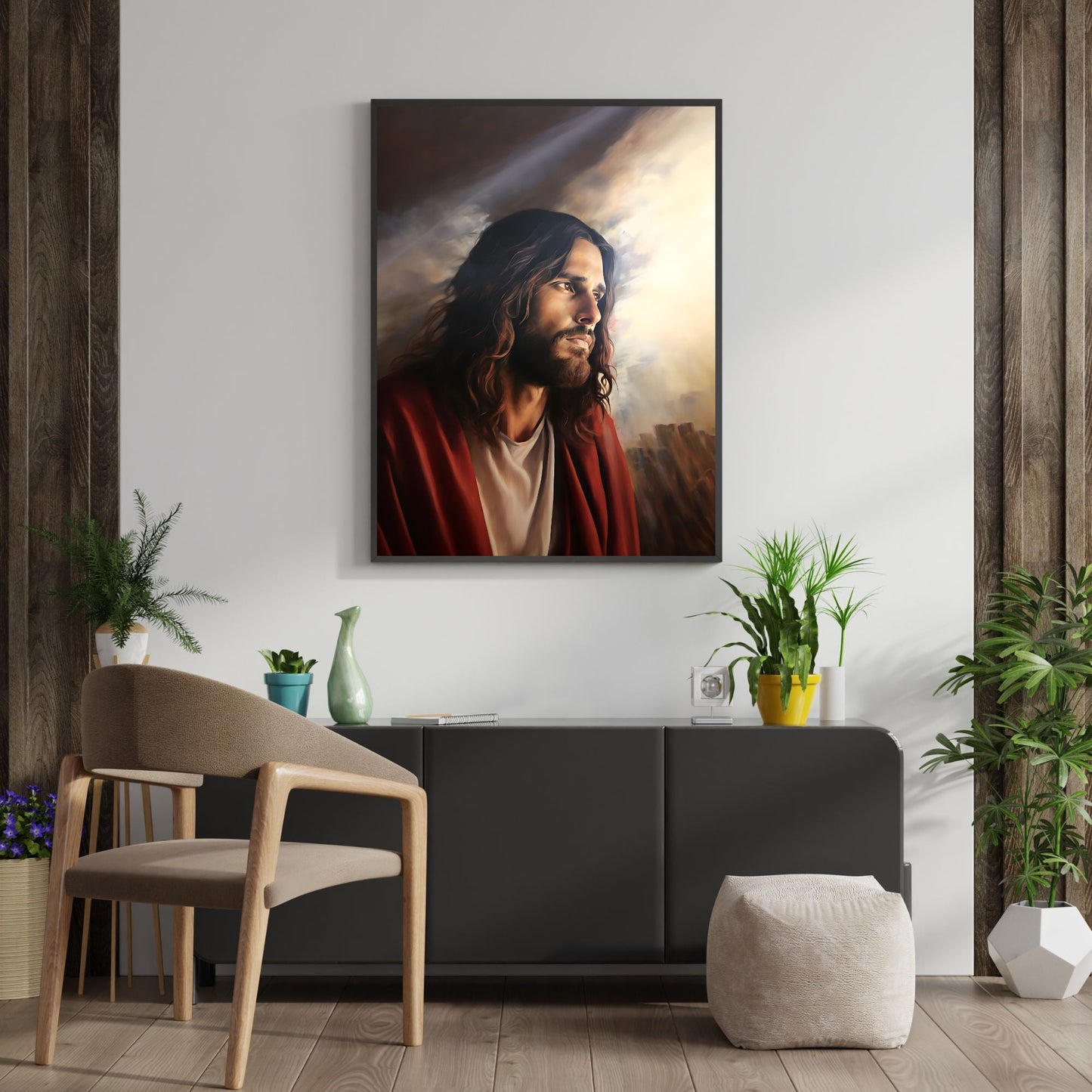 Strong Savior Fine Art Print - ChristVisions