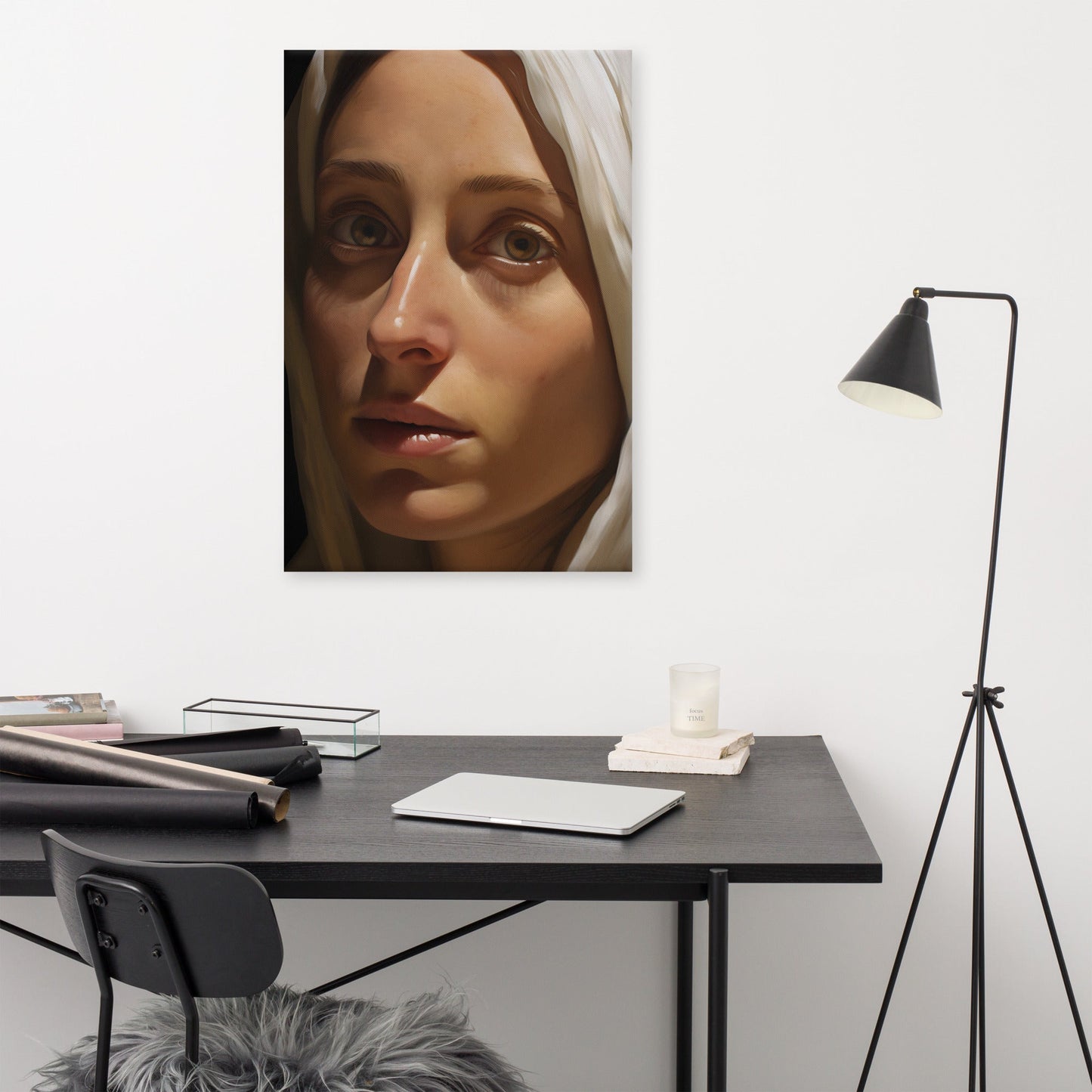 The Blessed Virgin Mary Canvas Print - ChristVisions