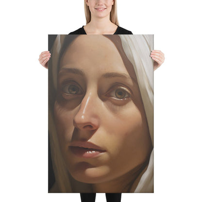 The Blessed Virgin Mary Canvas Print - ChristVisions