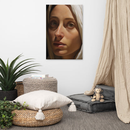 The Blessed Virgin Mary Canvas Print - ChristVisions