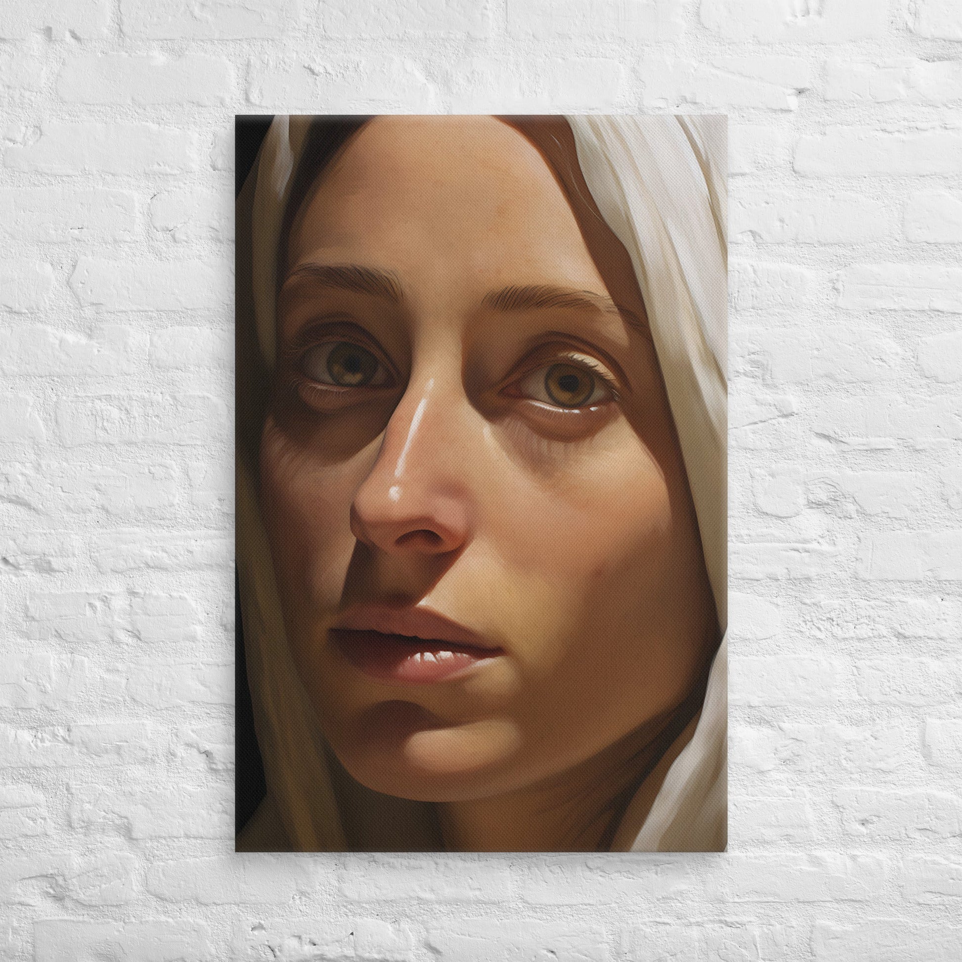 The Blessed Virgin Mary Canvas Print - ChristVisions