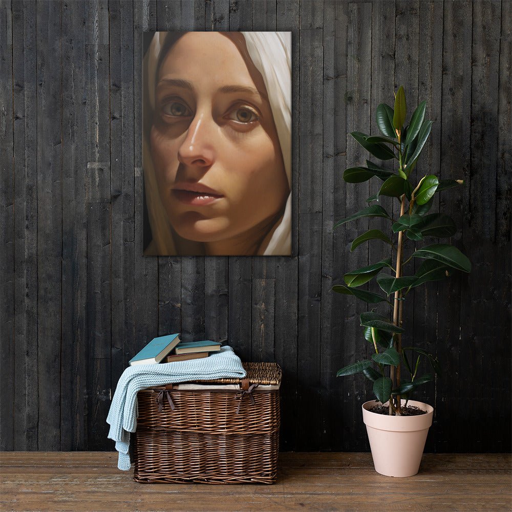The Blessed Virgin Mary Canvas Print - ChristVisions