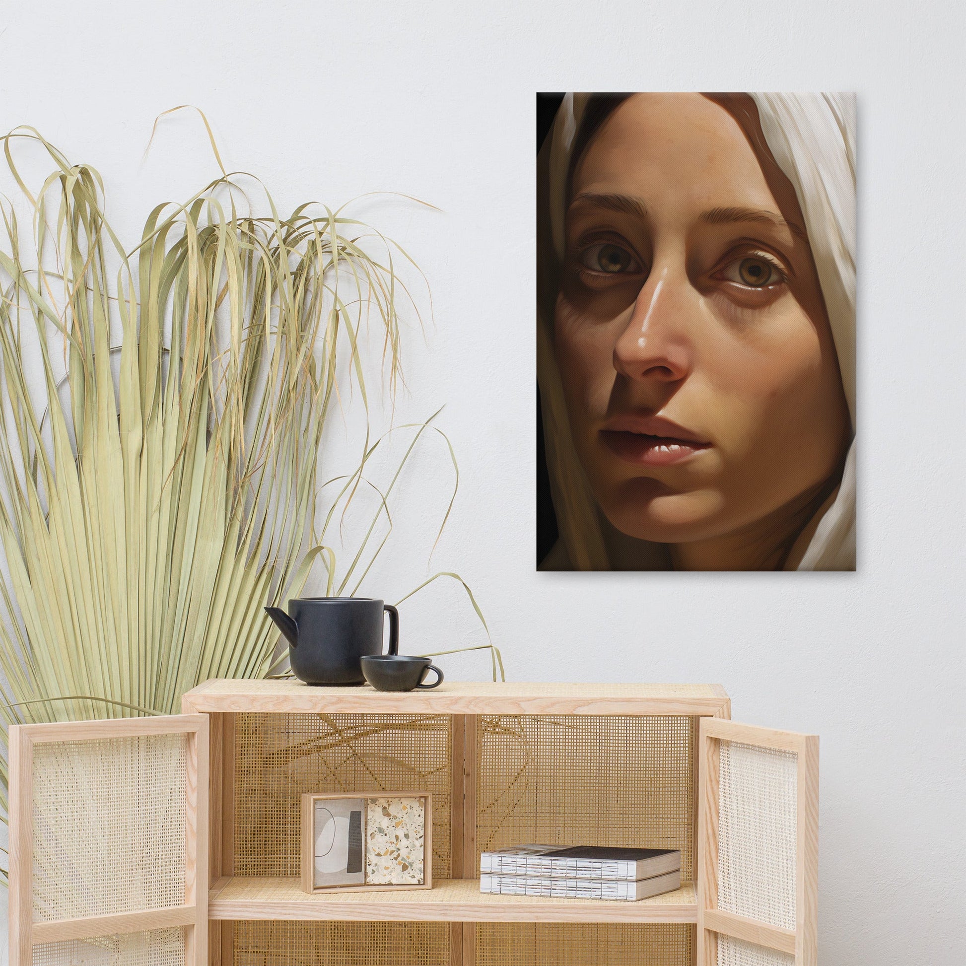 The Blessed Virgin Mary Canvas Print - ChristVisions