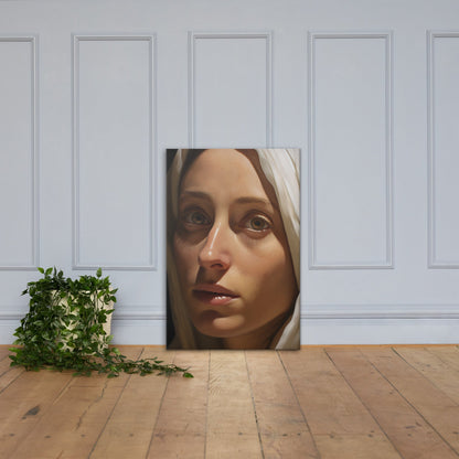 The Blessed Virgin Mary Canvas Print - ChristVisions