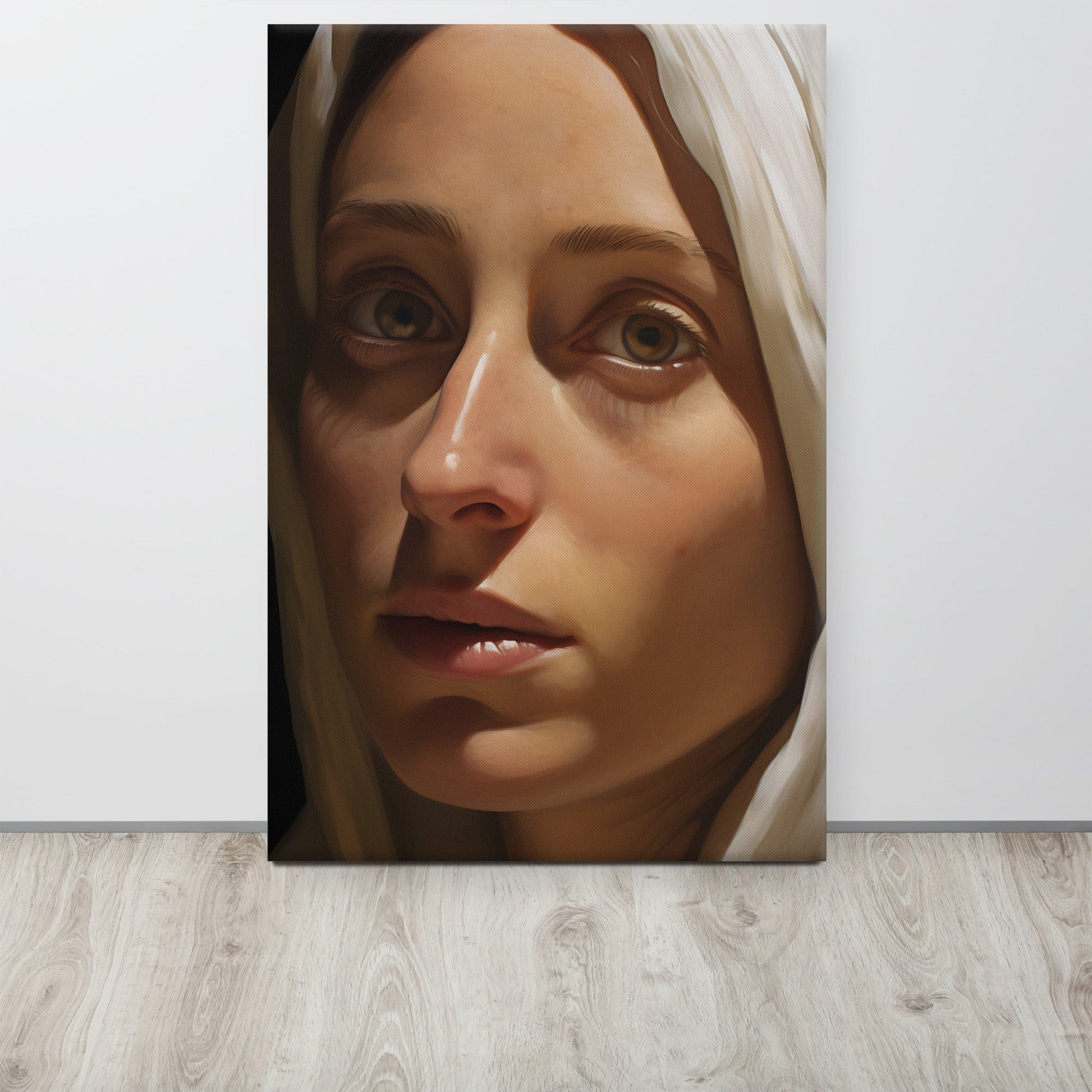 The Blessed Virgin Mary Canvas Print - ChristVisions