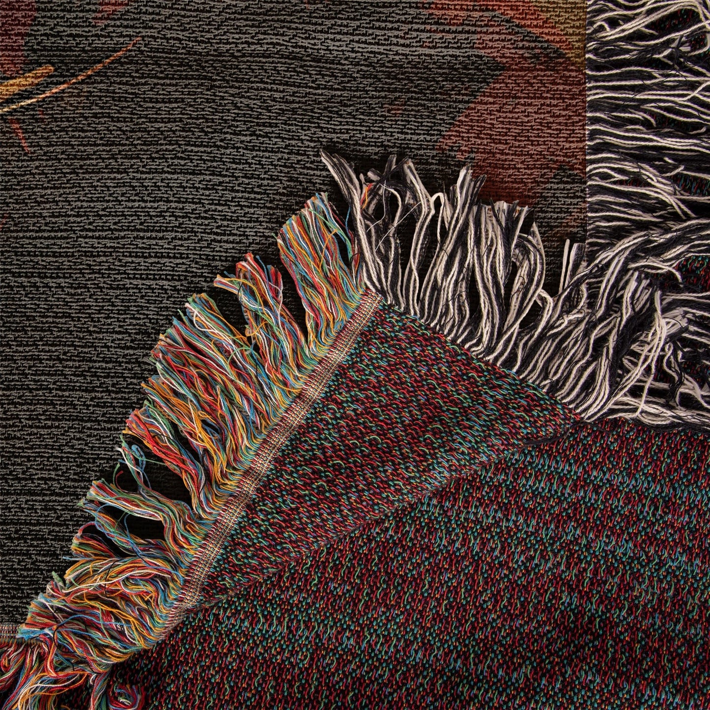 The Joy Of Saint Francis | Woven Christian Throw Blanket