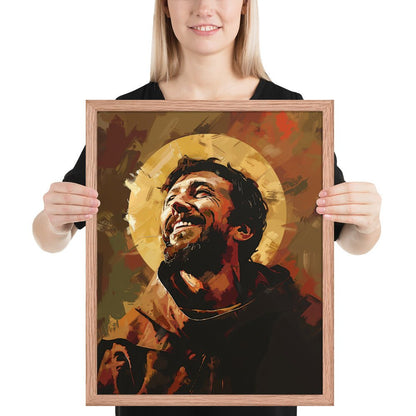 The Joy of Saint Francis Fine Art Print - ChristVisions
