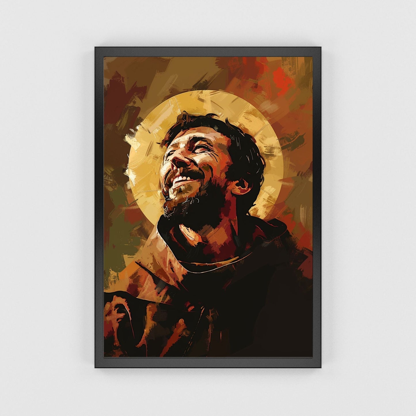 The Joy of Saint Francis Fine Art Print - ChristVisions