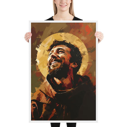 The Joy of Saint Francis Fine Art Print - ChristVisions