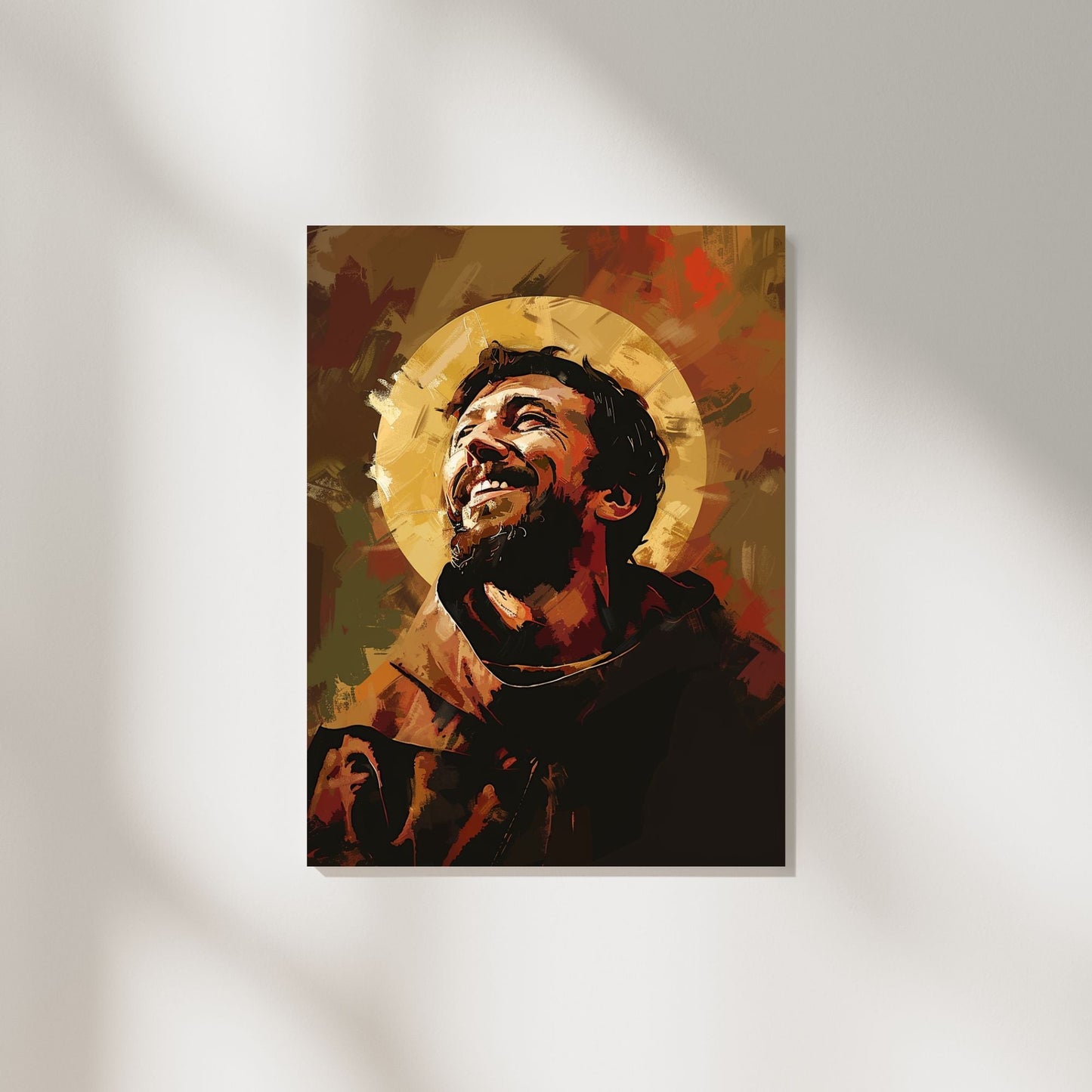 The Joy of Saint Francis Fine Art Print - ChristVisions