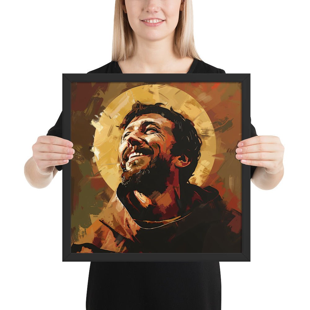The Joy of Saint Francis Fine Art Print - ChristVisions