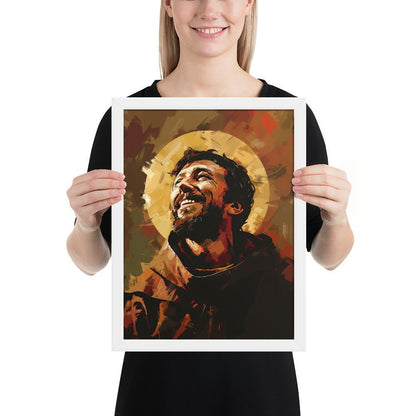 The Joy of Saint Francis Fine Art Print - ChristVisions
