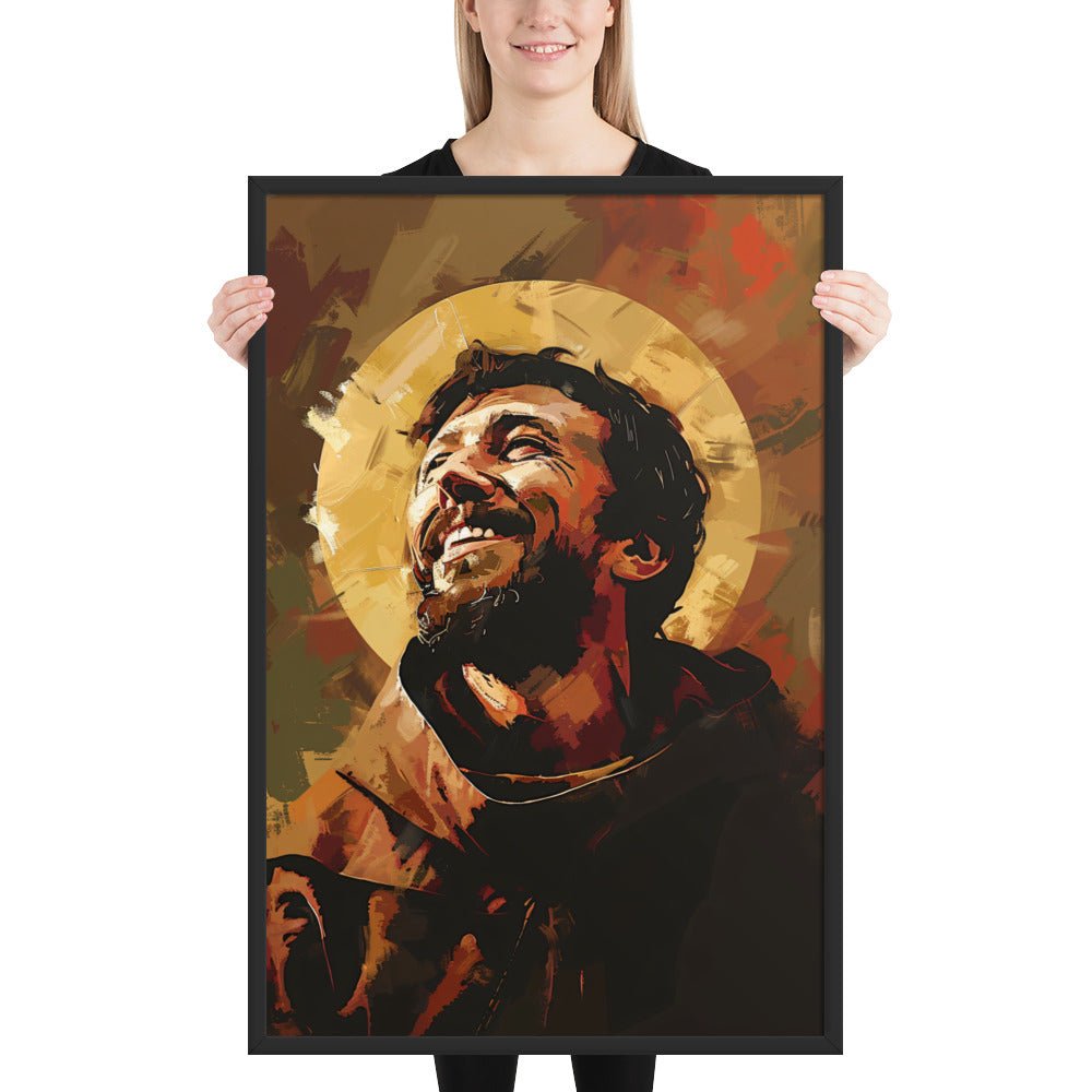 The Joy of Saint Francis Fine Art Print - ChristVisions