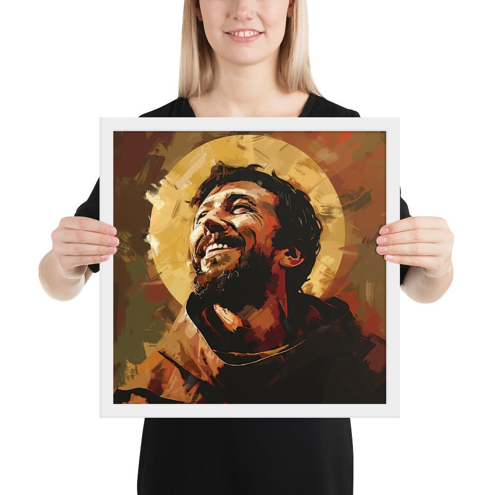 The Joy of Saint Francis Fine Art Print - ChristVisions