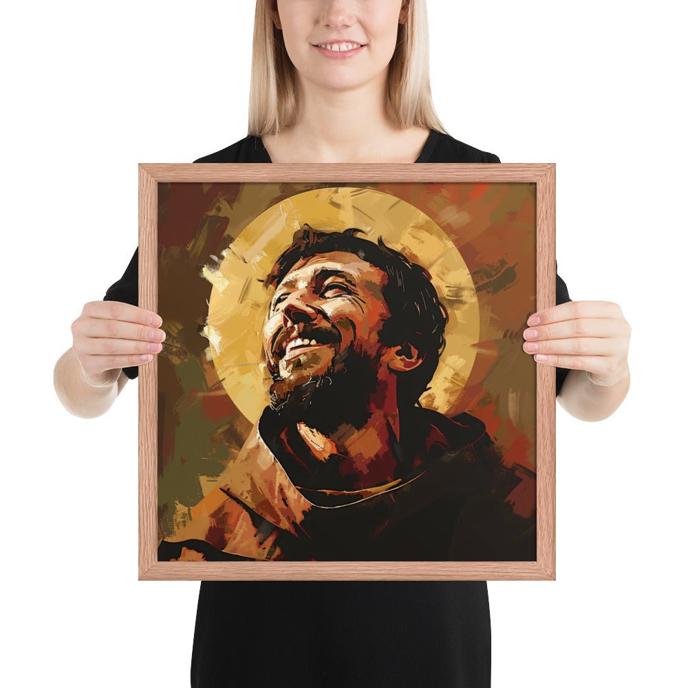 The Joy of Saint Francis Fine Art Print - ChristVisions