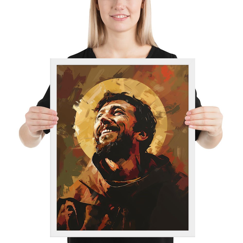 The Joy of Saint Francis Fine Art Print - ChristVisions