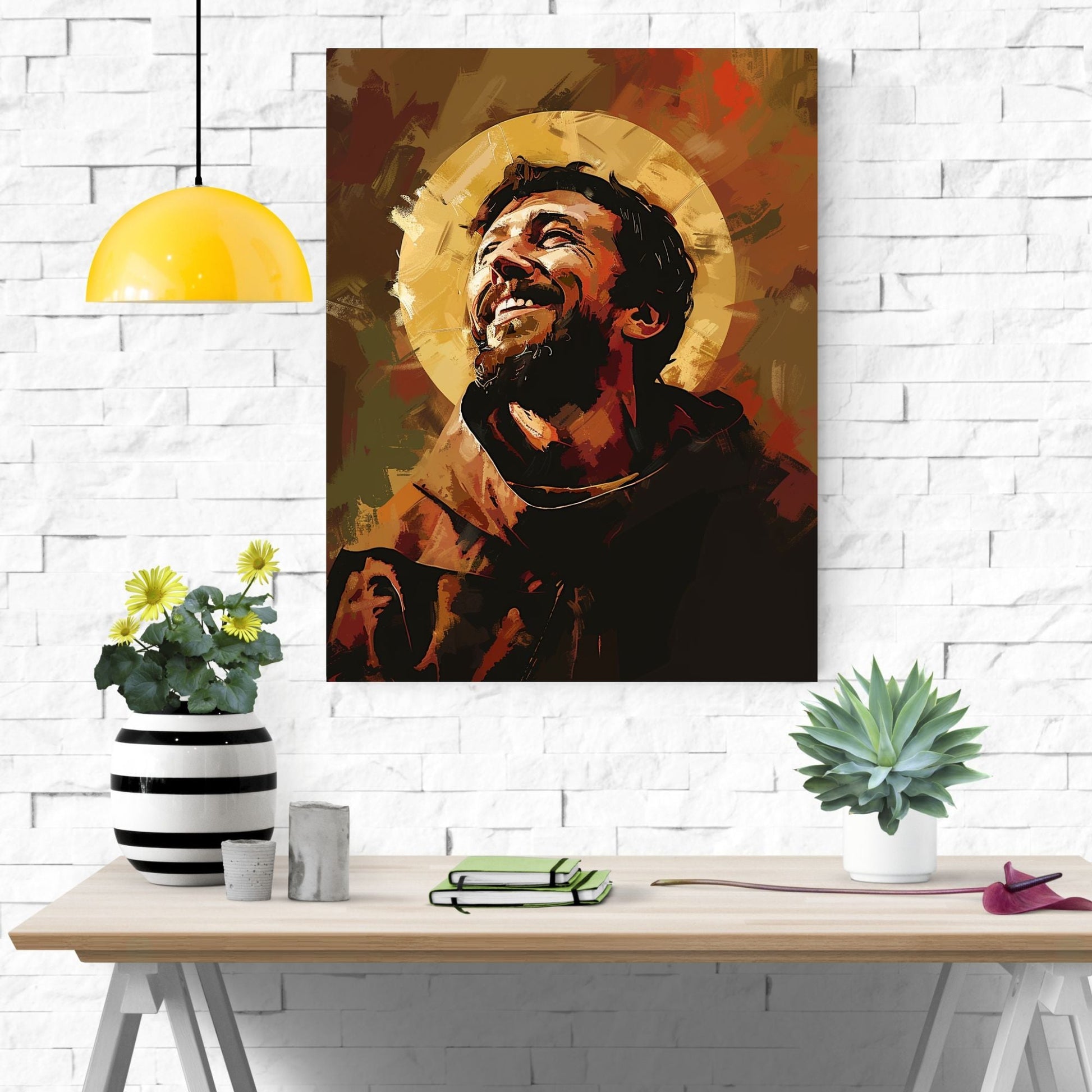 The Joy of Saint Francis Fine Art Print - ChristVisions