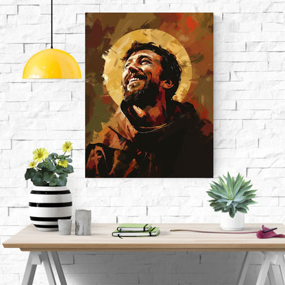 The Joy of Saint Francis Fine Art Print - ChristVisions