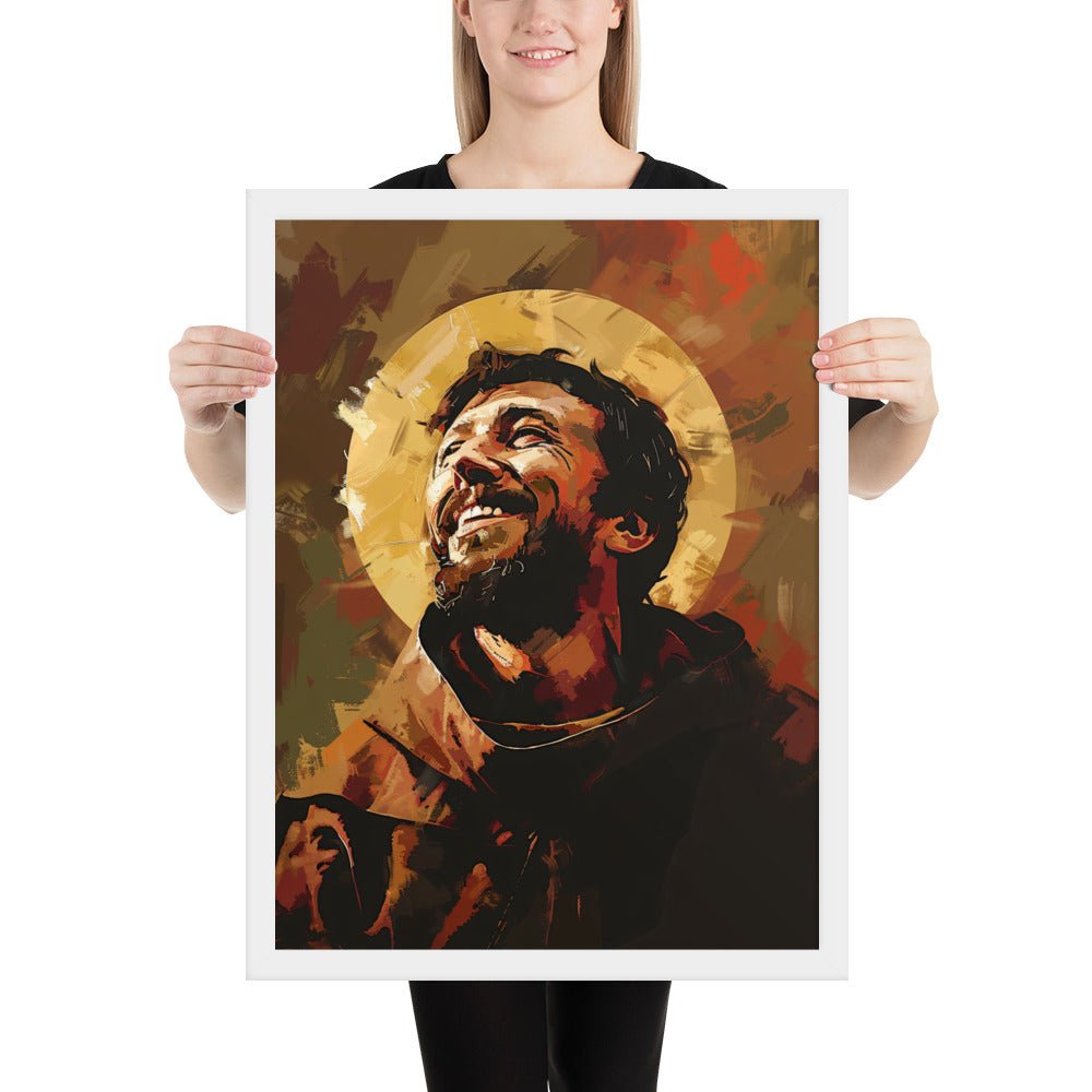 The Joy of Saint Francis Fine Art Print - ChristVisions