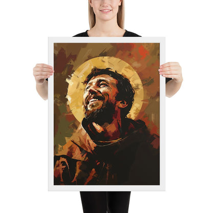 The Joy of Saint Francis Fine Art Print - ChristVisions