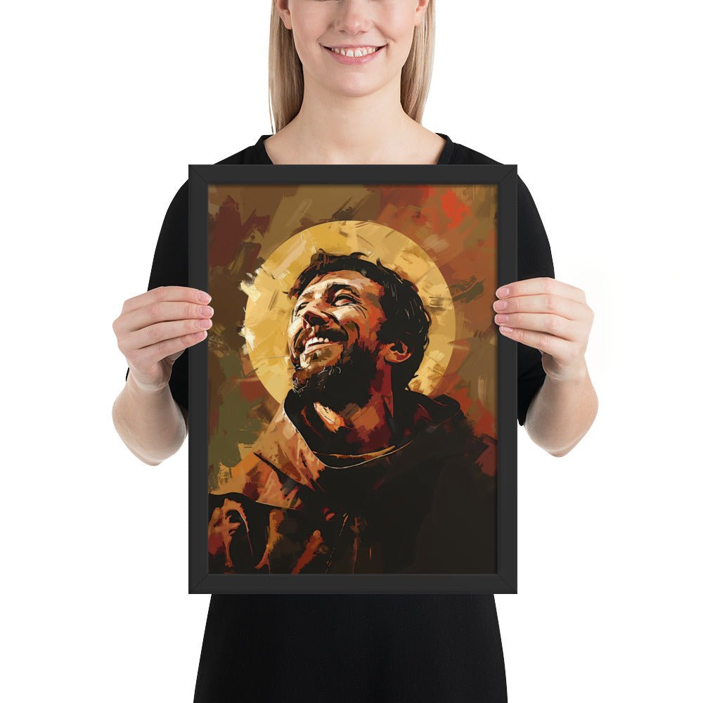The Joy of Saint Francis Fine Art Print - ChristVisions
