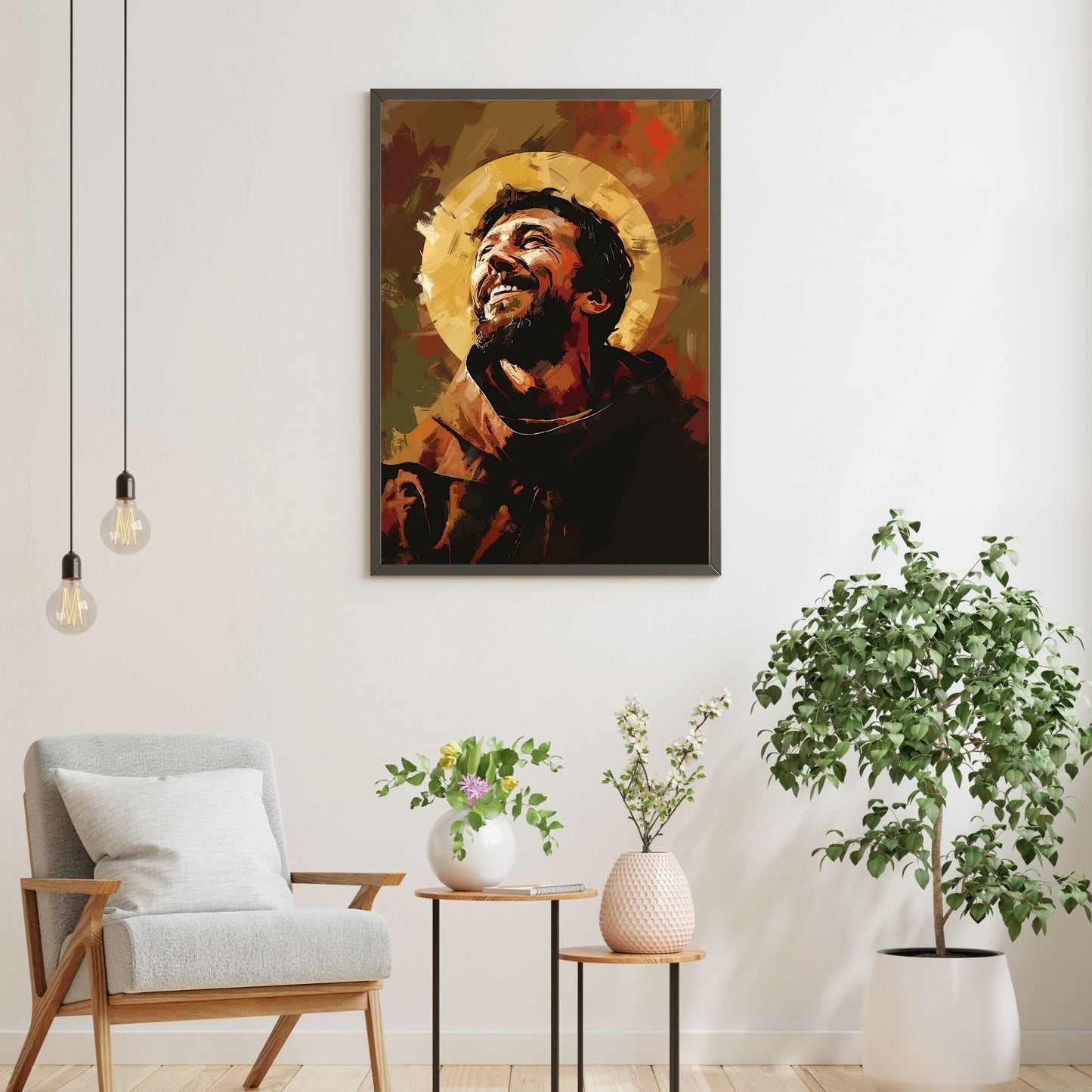 The Joy of Saint Francis Fine Art Print - ChristVisions
