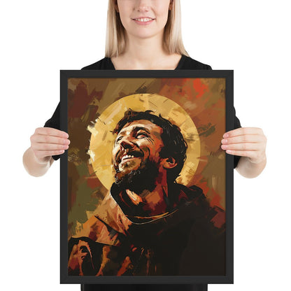 The Joy of Saint Francis Fine Art Print - ChristVisions