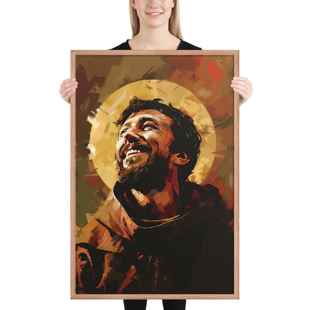 The Joy of Saint Francis Fine Art Print - ChristVisions