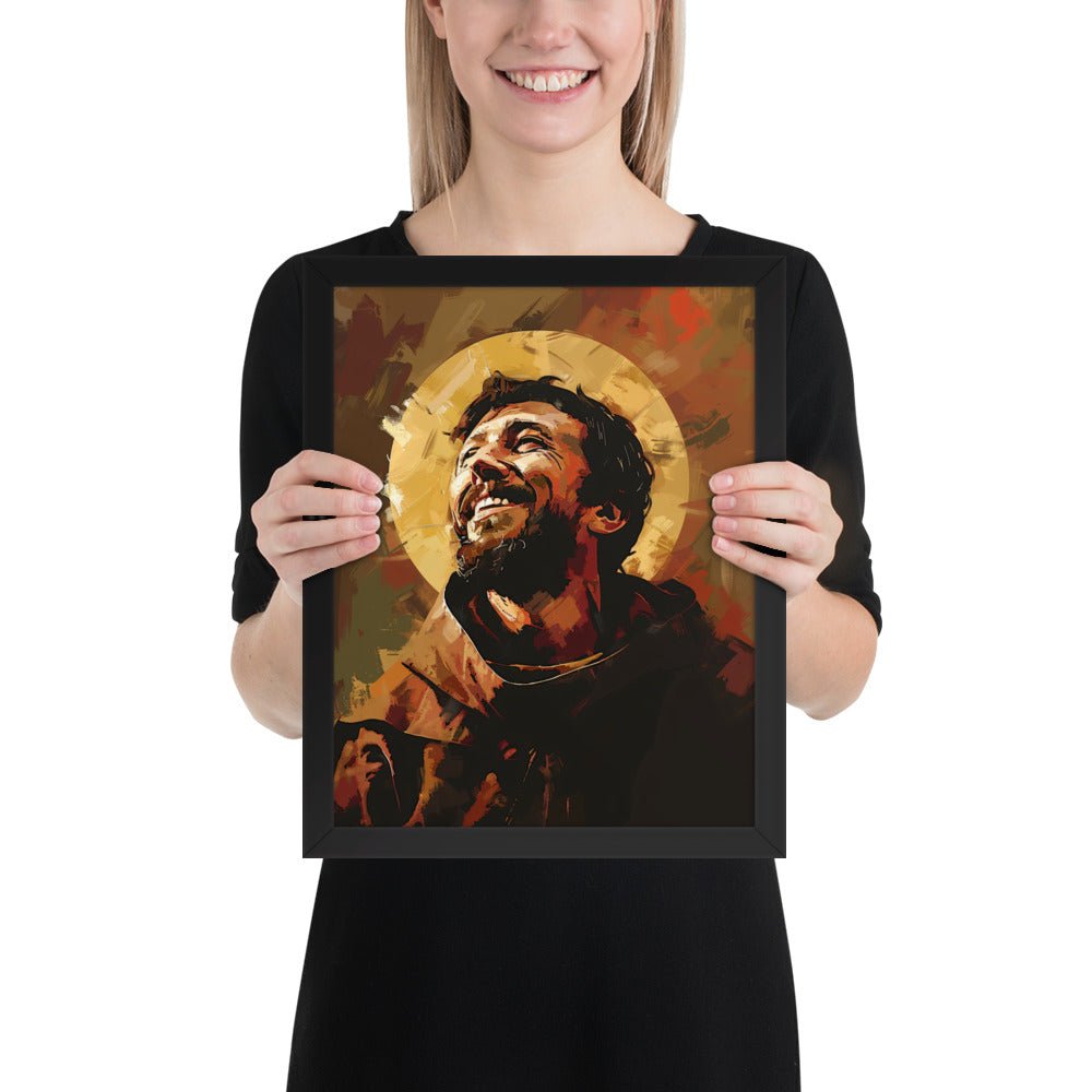 The Joy of Saint Francis Fine Art Print - ChristVisions