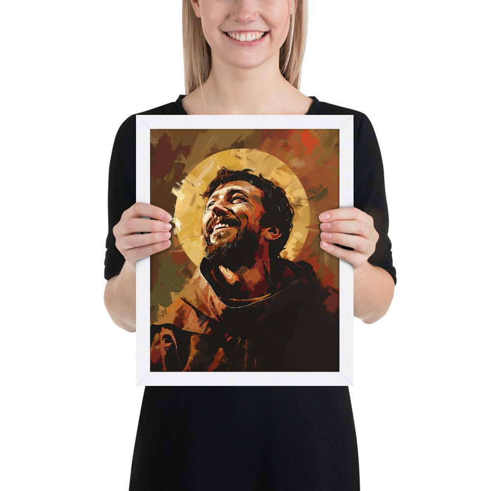 The Joy of Saint Francis Fine Art Print - ChristVisions