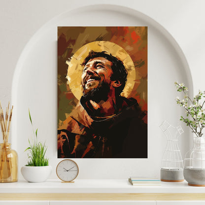 The Joy of Saint Francis Fine Art Print - ChristVisions