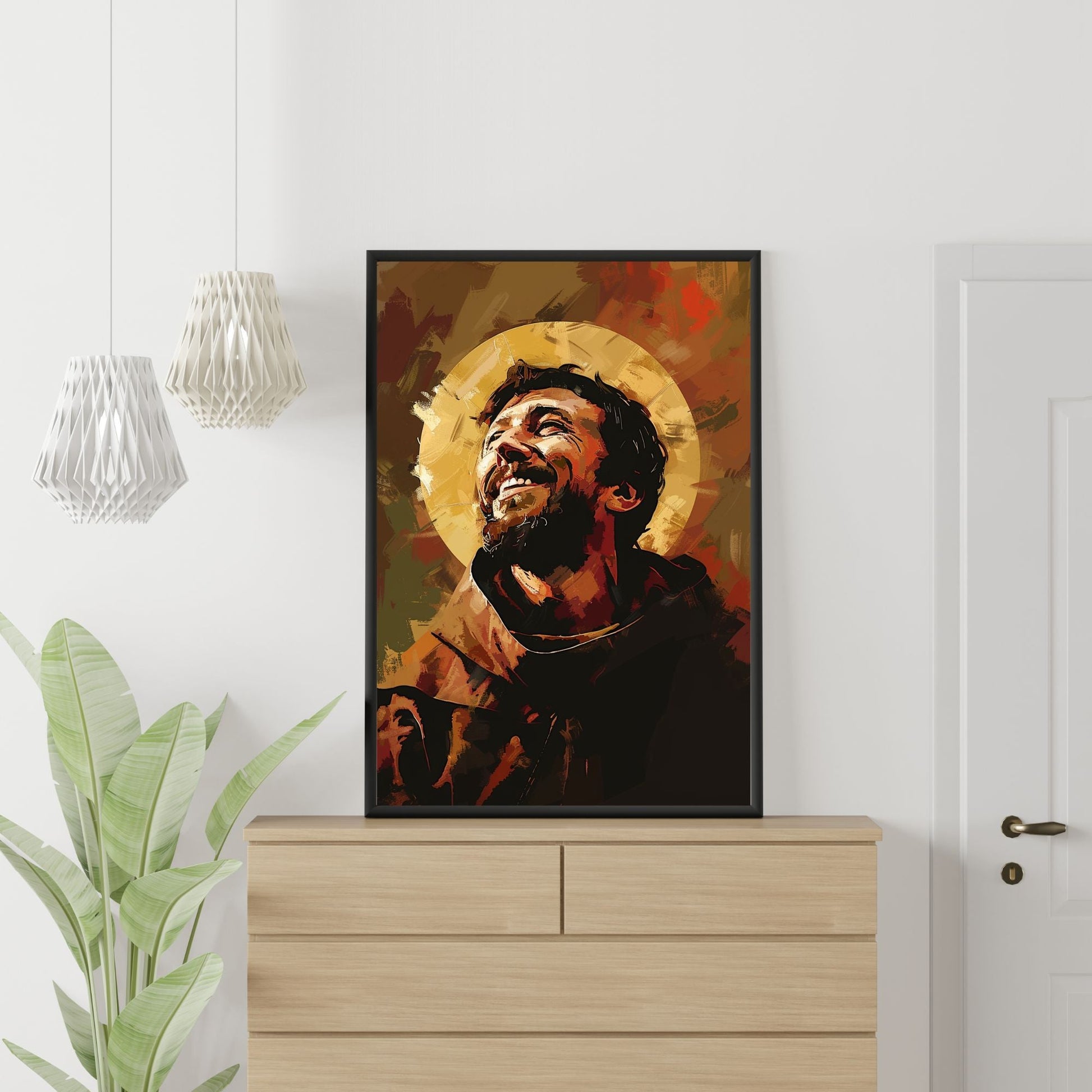 The Joy of Saint Francis Fine Art Print - ChristVisions