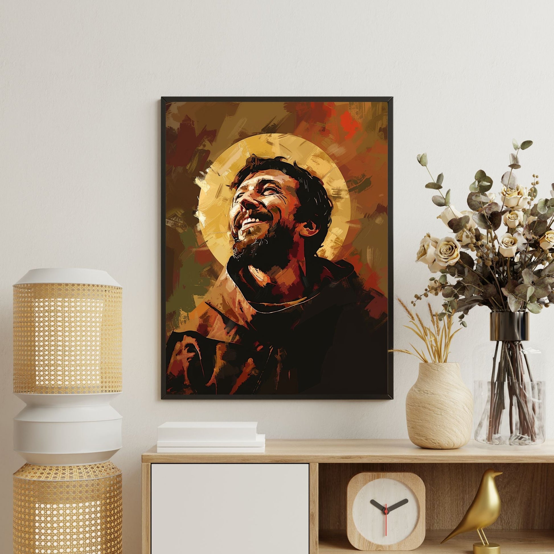 The Joy of Saint Francis Fine Art Print - ChristVisions